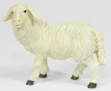Kostner-Krippe - Schaf stehend linksschauend