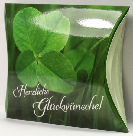 Geschenkschachtel - Herzliche Gl&uuml;ckw&uuml;nsche