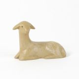 Gelenberg-Krippe - Schaf liegend - 18 cm