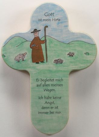 Kinderkreuz - Gott ist mein Hirte