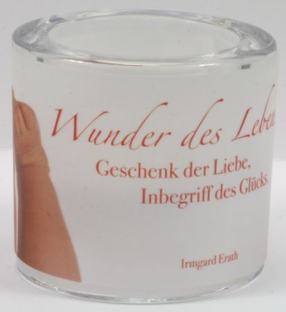 Bild Windlicht - Wunder des Lebens