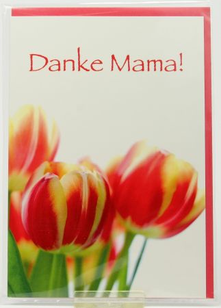 Karte zum Muttertag - Danke Mama!