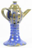 Weihrauchgef - Keramik & Blau-Grn