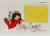 Kommunionkarte - Dein Engel & Minikuvert