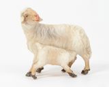 Niederrheinische Knstler-Krippe - Schaf mit Lamm