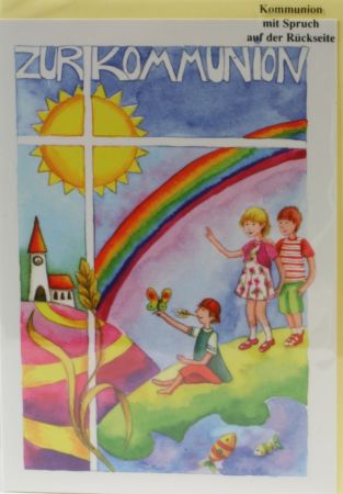 Kommunionkarte - Vertrauen schenken