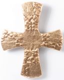 Bronzekreuz - Gleichschenklig & Maserung
