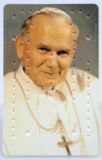 Rosenkranzkarte - Papst Johannes Paul II