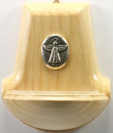 Weihkessel - Holz & Engel Silberbronze