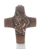 Kommunionkreuz - Brot & Wein Kommunionkreuz - Brot & Wein