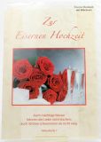 Karte zur Eisernen Hochzeit - Rote Rosen