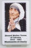 Rosenkranzkarte - Mutter Teresa