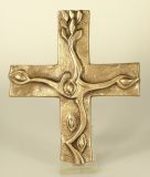 Bronzekreuz - Knospen