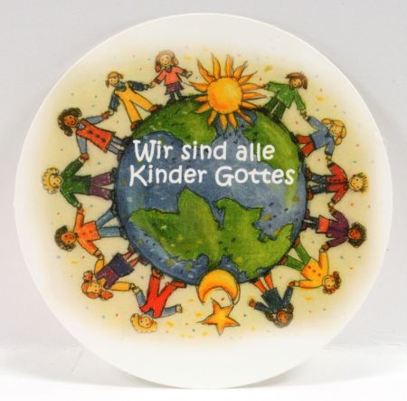 Aufkleber - Wir sind alle Kinder Gottes