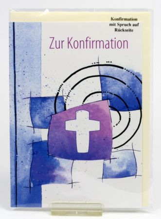 Konfirmationskarte - Gemeinschaft f&uuml;r dein ganzes Leben