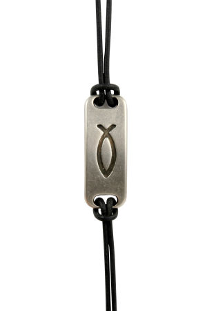 Armband - Fisch & Silberfarben