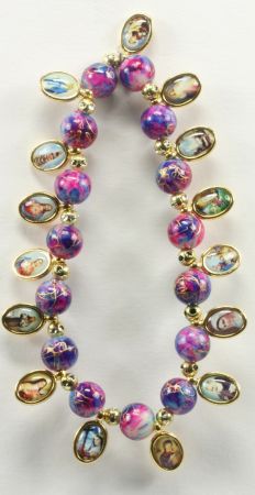 Rosenkranz - Armband & Heiligenbilder
