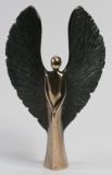 Bronzeengel - Engel mit rauhen Flgeln