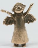 Bronze-Engel - Modern & 6 cm
