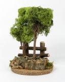 Krippenzubehr - Baum & Zaun
