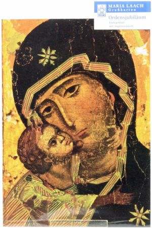 Karte zum Ordensjubil&auml;um - Gottes von Wladimir