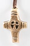 Halskette - Bronzekreuz & Korpus