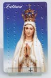 Rosenkranzkarte - Mutter Gottes v. Fatima