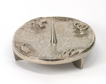 Leuchter - Kleiner Fu&szlig; & Silber
