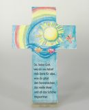 Kinderkreuz - Regenbogen & Sonne