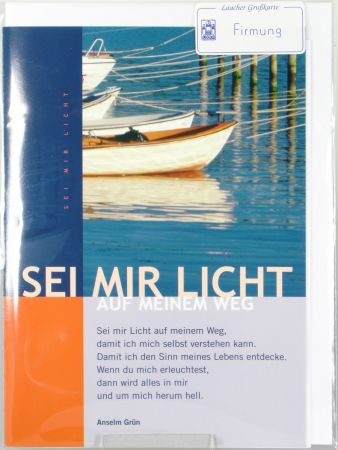 Karte zur Firmung - Auf meinem Weg