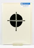 Trauerkarte - Schlichtes Kreuz