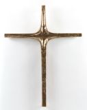 Bronzekreuz - Schlank & 23 cm