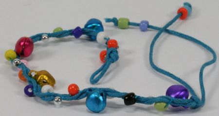 Armband - Farbige Perlen & Gl&ouml;ckchen