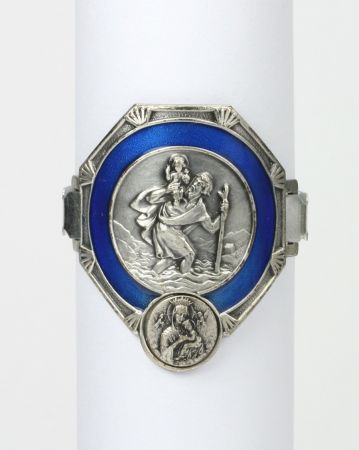 Christophorus - Fahrrad & Blau
