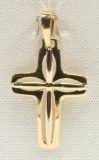 Gold-Kreuz - Durchbrochen & Zweifarbig