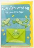 Geburtstagskarte - Krten & Kuvert