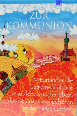 Kommunionkarte - Gemeinschaft mit Jesus