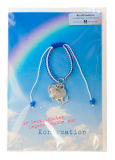 Karte zur Konfirmation - Regenbogen & Armband Karte zur Konfirmation - Regenbogen & Armband