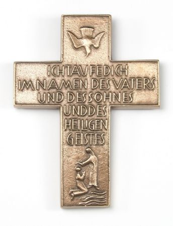 Taufkreuz - Taube