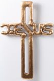 Bronzekreuz - Jesus