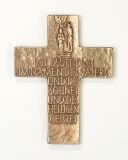 Bronzekreuz - Taufkreuz