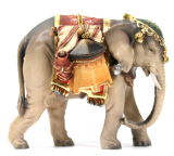 Kostner-Krippe - Elefant mit Gepck