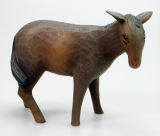 Gelenberg-Krippe - Esel stehend - 18 cm